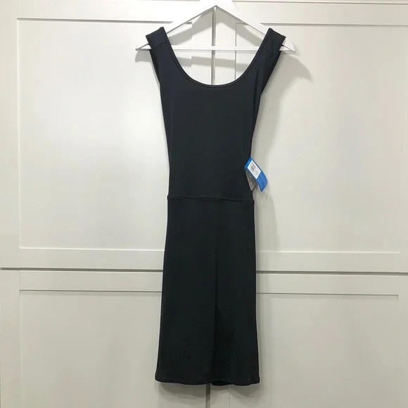 3 pockets! NWT Columbia Black Tidal Dress ~ Large - Picture 8 of 15